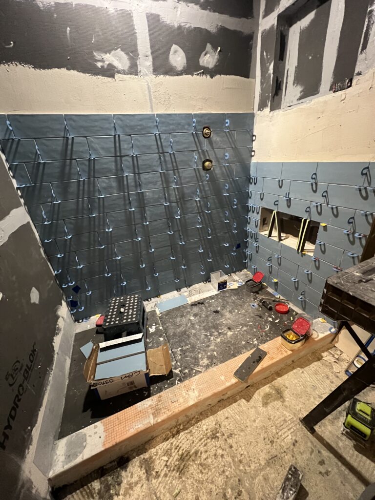 Tile installation and repair work